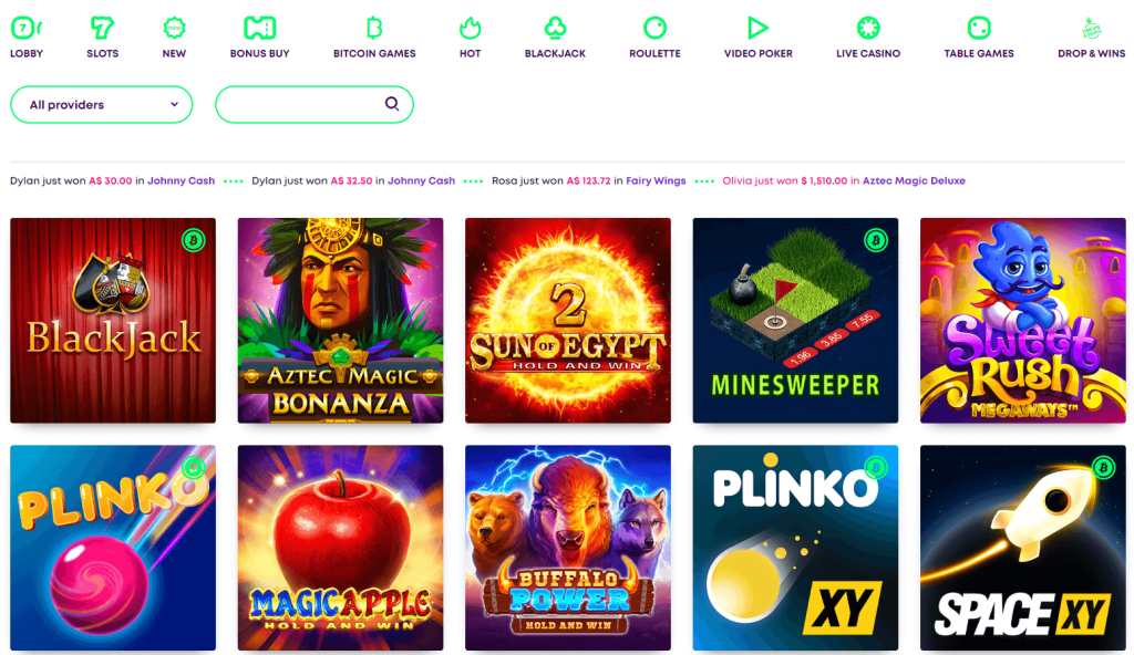 casino rocket games