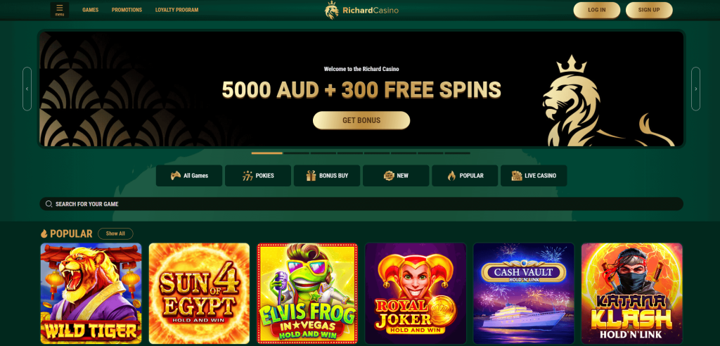 richard casino lobby