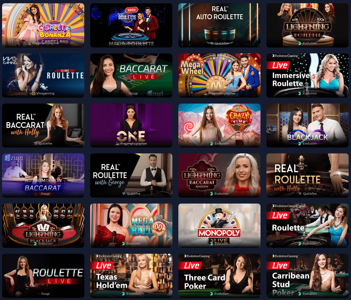 slots gallery live games